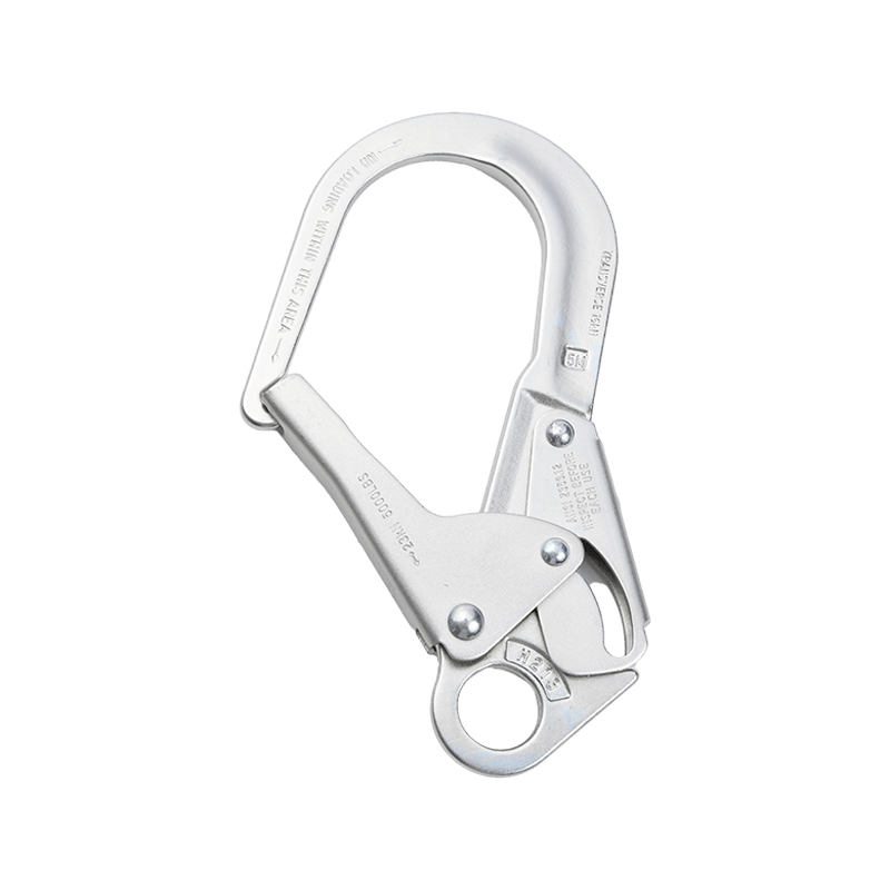 HL18002 Moschettone di sicurezza in acciaio forgiato grande da 25 KN