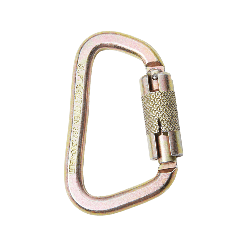 Moschettone in metallo con chiusura automatica 45KN